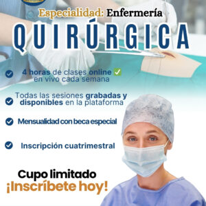 Colegiatura Mensual - Especialidad en Enfermería Quirúrgica